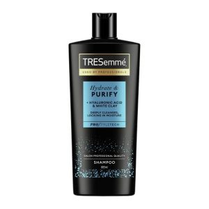 شامپو آبرسان و پاک کننده عمیق ترزمی TRESemme مدل Hydrate And Purify حجم 685 میل