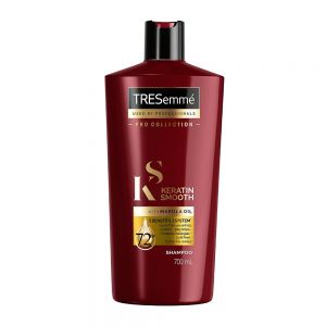 شامپو موی سر ترزمی TRESemme مدل Keratin Smooth حاوی روغن مارولا حجم 700 میل