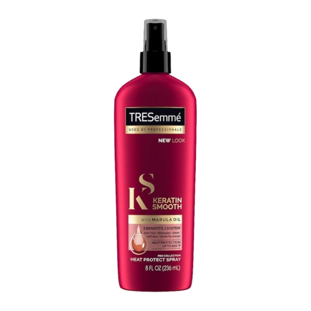 اسپری مو محافظ در برابر حرارت ترزمی TRESemme مدل Keratin Smooth Flat Iron حجم 236 میل