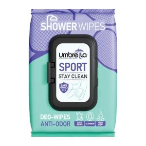 دستمال مرطوب Umbrella مدل Sport ضد حساسیت و خارش بسته 50 عددی
