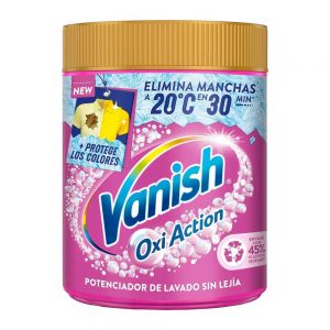 پودر لکه بر لباس ونیش Vanish مدل Oxi Action بهبود دهنده رنگ لباس وزن 1450 گرم