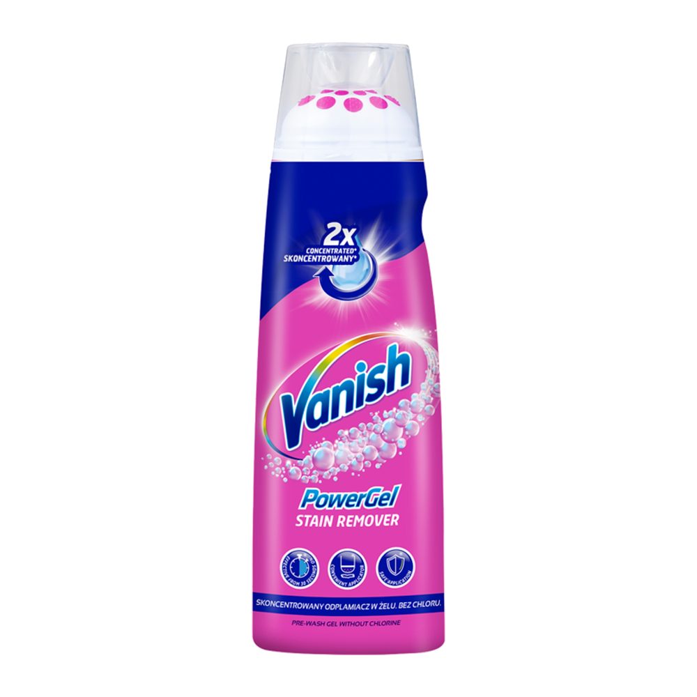 ژل لکه بر لباس ونیش Vanish دارای کلاهک مخصوص حجم 200 میل