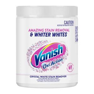 پودر لکه بر و سفید کننده لباس ونیش Vanish مدل Oxi Action  وزن 470 گرم