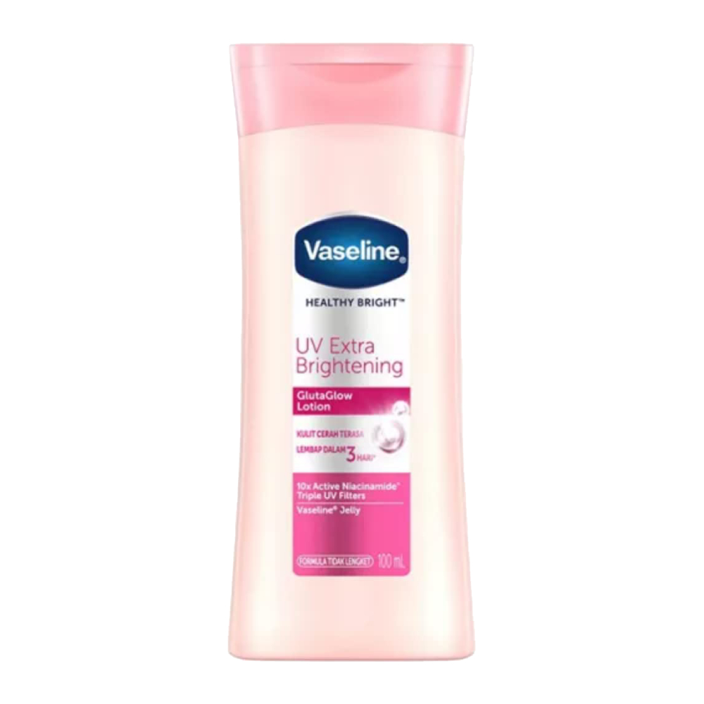 لوسیون بدن وازلین Vaseline مدل UV Extra Brightening حجم 100 میل