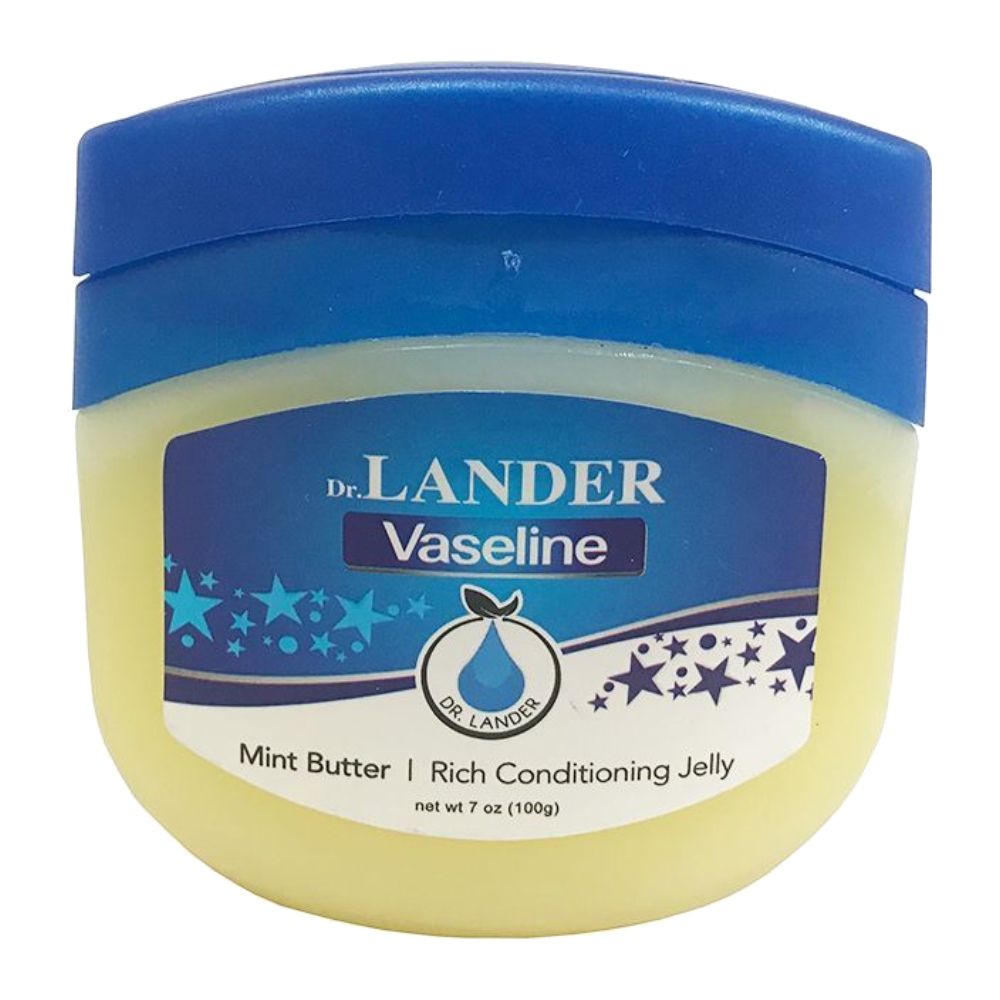 کرم وازلین Vaseline سری Dr Lander مدل Mint Butter حجم 100 گرم