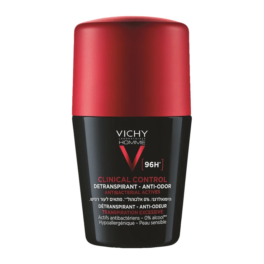 مام رول مردانه ویشی Vichy مدل Clinical Control محافظت 96 ساعته حجم 50 میل