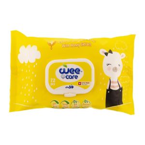 دستمال مرطوب کودک وی کر Wee Care مدل Argan Oil حاوی روغن آرگان بسته 72 عددی