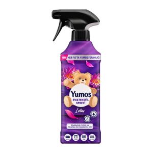 اسپری خوشبو کننده هوا یوموش Yumos مدل Lotus رایحه گل نیلوفر حجم 450 میل